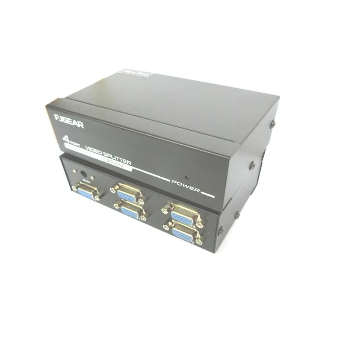 VGA Splitter 1pc-4Monitors 250MHz  Aculine SPL-010 - ACULINE DOM210078