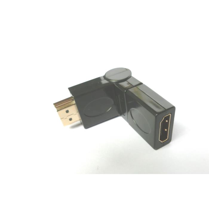 HDMI adapter M/F degree 180 Aculine AD-037 - ACULINE DOM210096