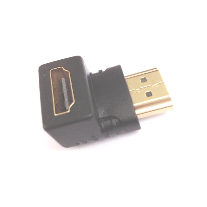 HDMI adapter M/F 90 degree Aculine AD-028 - ACULINE DOM210122