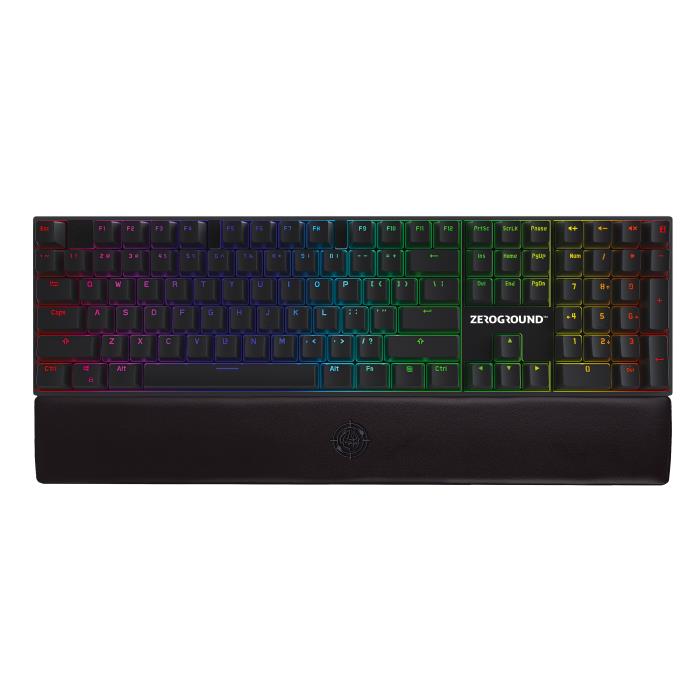 Keyboard Mechanical RGB Zeroground KB-3200G TONADO - ZEROGROUND DOM220088