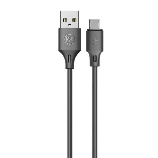 Charging Cable WK Micro Black 1m Full Speed Pro WDC-092 2.4A - DOM250601