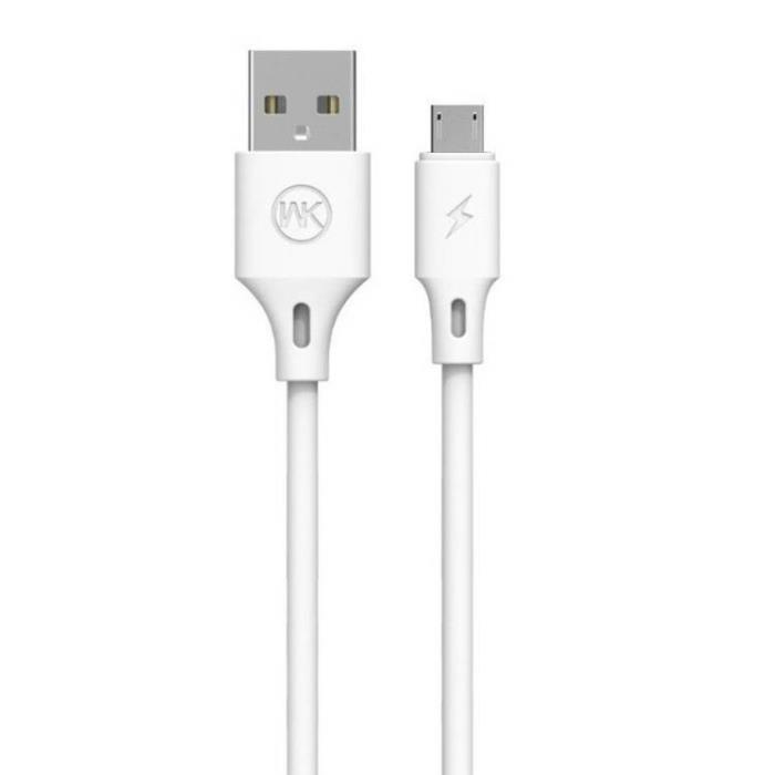 Charging Cable WK Micro White 1m Full Speed Pro WDC-092 2.4A - DOM250602