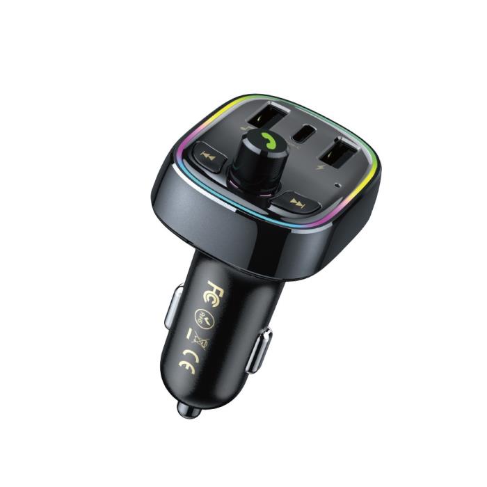 FM Transmitter WK Car Charger and MP3 Player with Led Light WP-C39 - DOM250658
