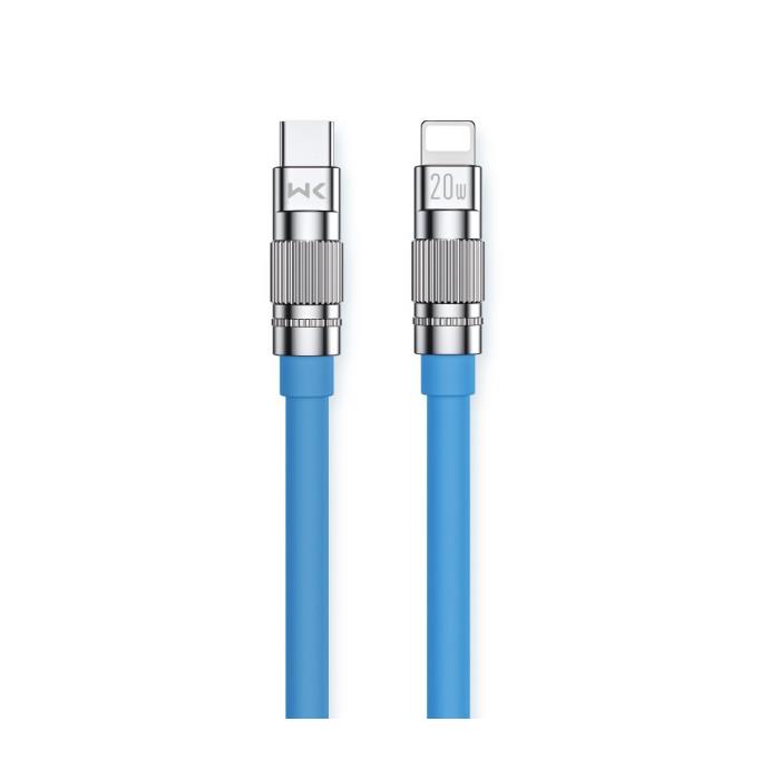 Charging Cable WK 20W PD TYPE-C/i6 Wingle Blue 1.2m WDC-187 6A - DOM250679