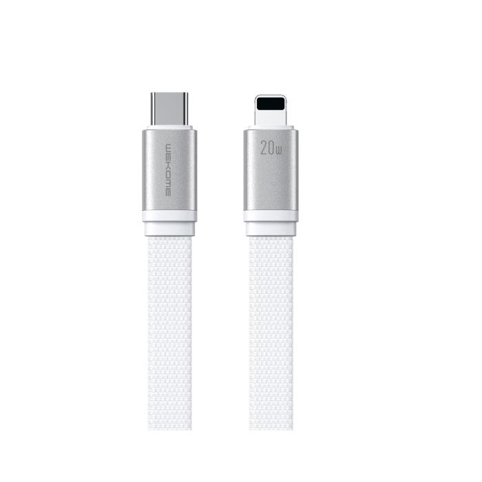 Charging Cable WK 20W PD TYPE-C/i6 King White 1.2m WDC-155 6A - DOM250680