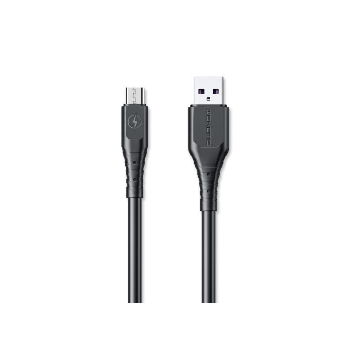Charging Cable WK Micro Wargod Black 1m WDC-152 6A - DOM250687