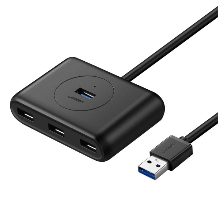 Hub USB 3.0 UGREEN CR113 Black 20291 - DOM340050