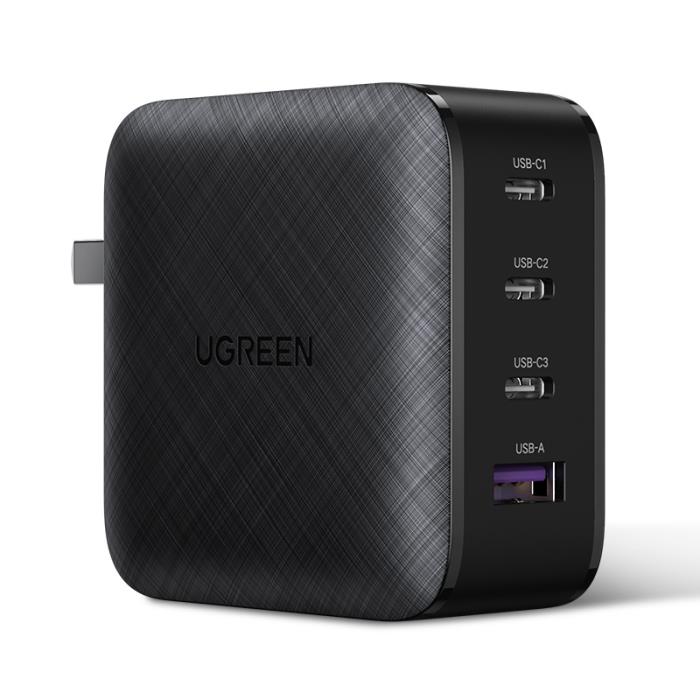 Charger UGREEN CD224 65W PDx3+QC3.0 Black 70774 - DOM340092