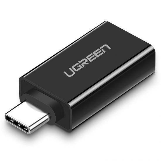 Adaptor OTG TYPE C 3.1 to USB 3.0 UGREEN US173 Black 20808 - DOM340256