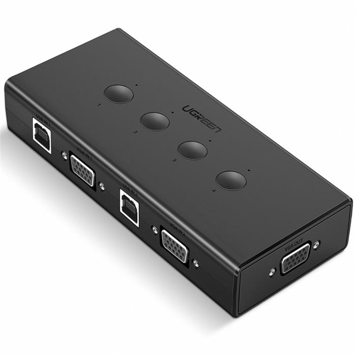 KVM Switch 4 port USB/VGA UGREEN CM154 50280 - DOM340279
