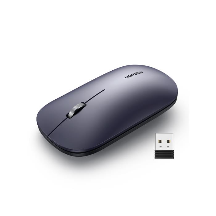 Mouse Wireless UGREEN MU001 Gray Black 90372 - DOM340294