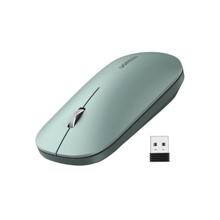 Mouse Wireless UGREEN MU001 Green 90374 - DOM340296