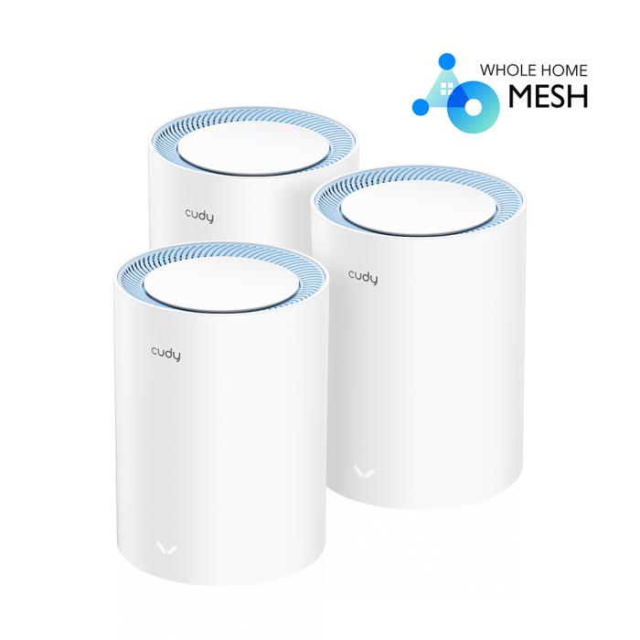 Mesh Wi-Fi AC1200 Cudy M1200(3-Pack) - CUDY DOM370036