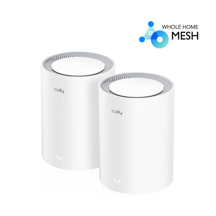 Mesh Wi-Fi6 AX1800 Cudy M1800(2-Pack) - CUDY DOM370041