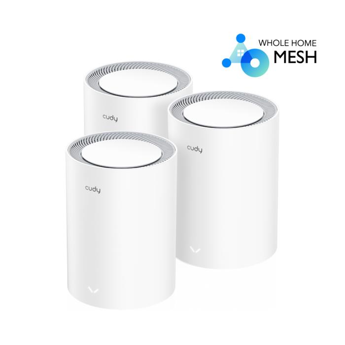 Mesh Wi-Fi6 AX1800 Cudy M1800(3-Pack) - CUDY DOM370042