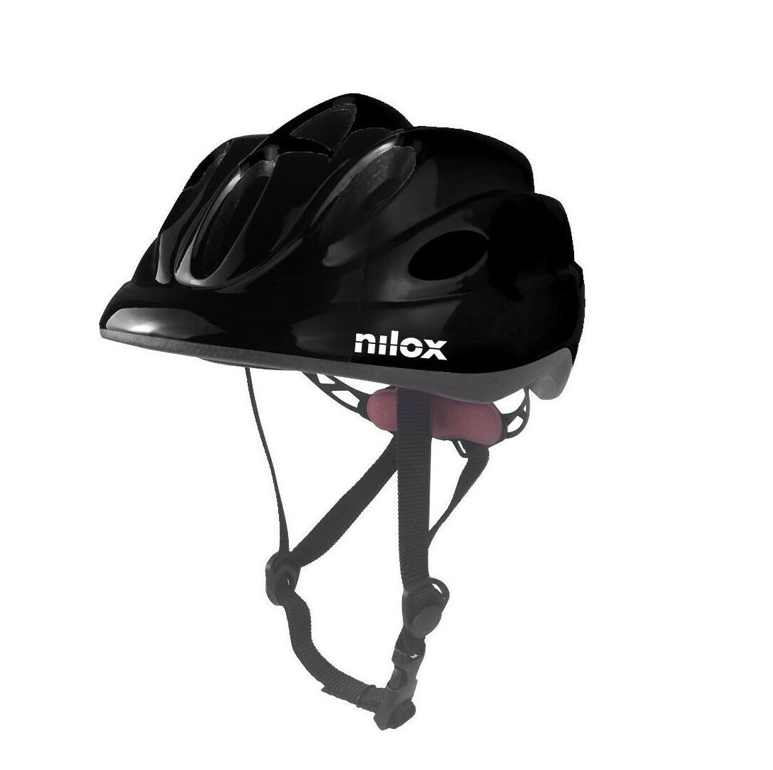 Nilox Κράνος Ποδηλάτου Παιδικό Μαύρο με Led NXHELMETKID