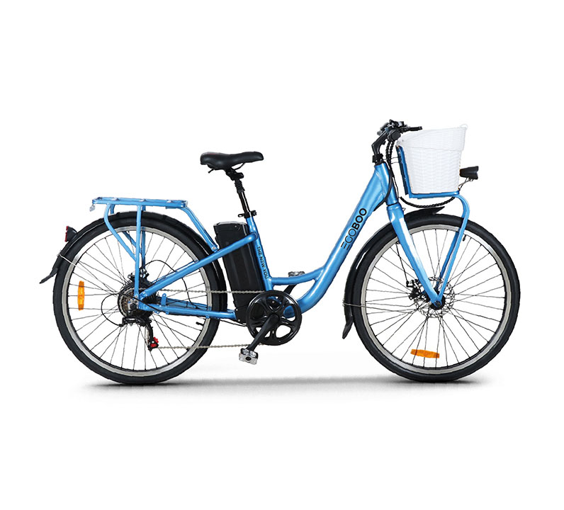 Egoboo E-City XT1 Ηλεκτρικό Ποδήλατο Blue