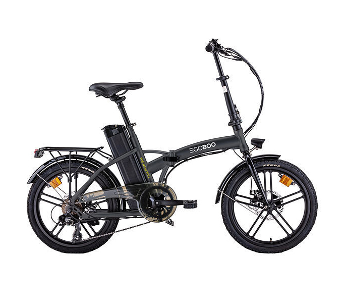 Egoboo E-Fold Pro 20" Μαύρο Σπαστό Ηλεκτρικό Ποδήλατο EBBN5-BLACK