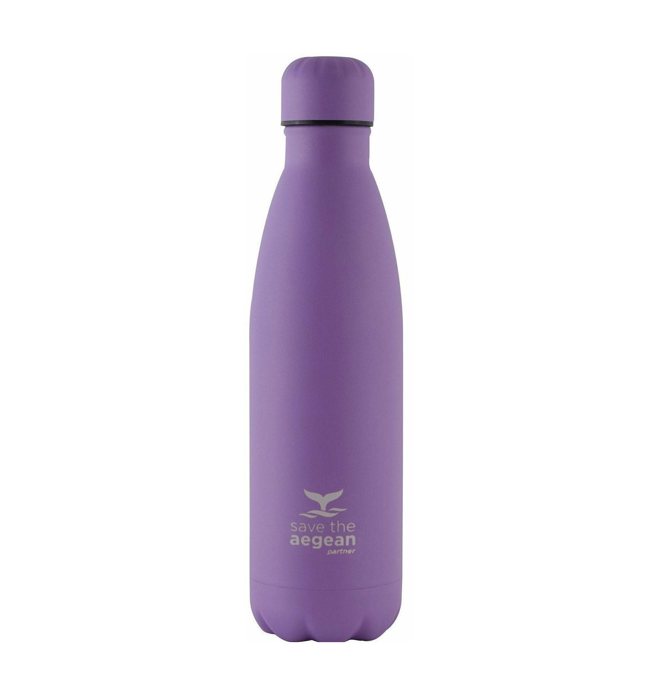 Estia Travel Flask Save Aegean Μπουκάλι Θερμός Matte Purple 750ml 01-9830