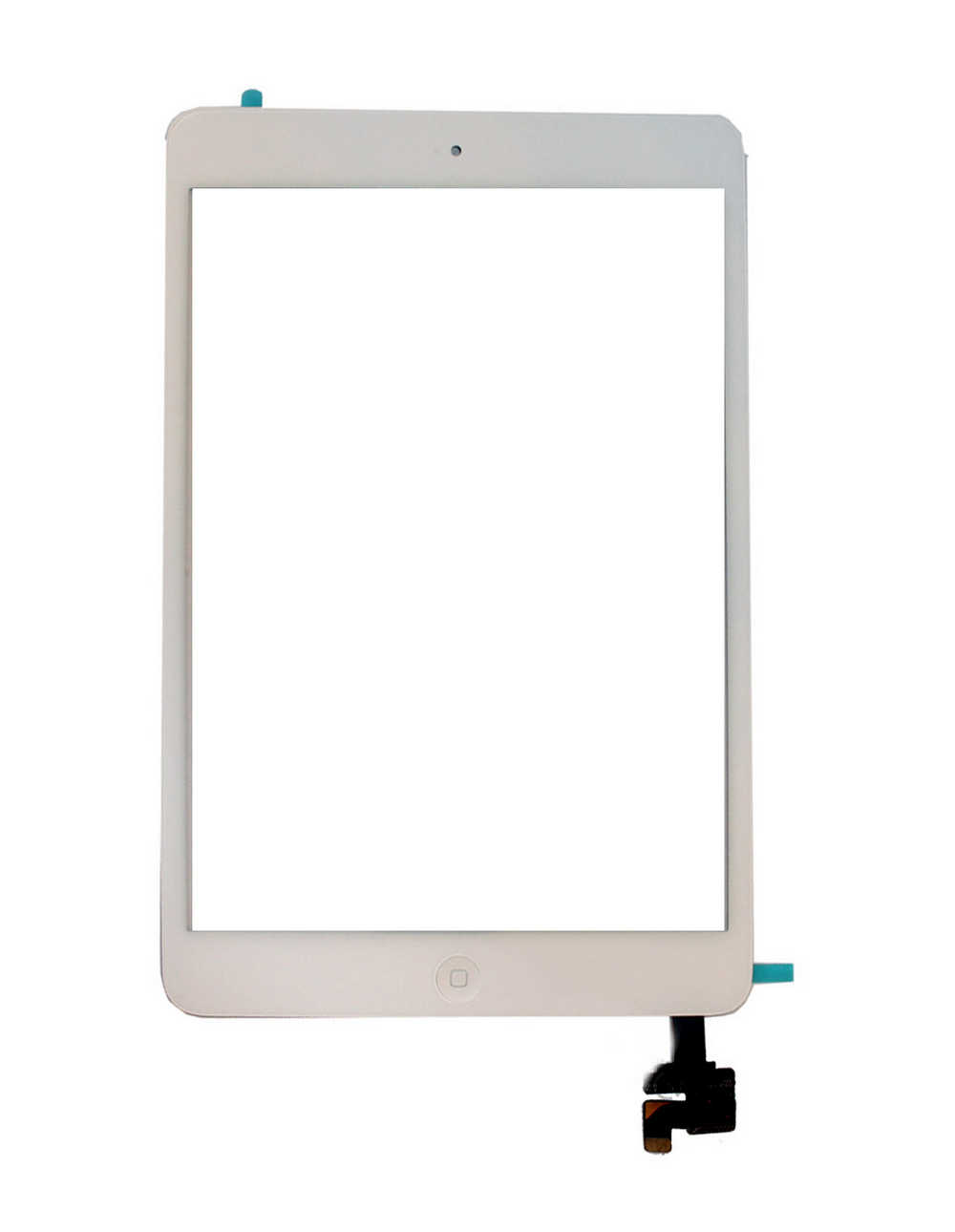 Μηχανισμός Αφής Apple iPad Mini με IC, Home Button και Κόλλα Λευκό OEM Type A