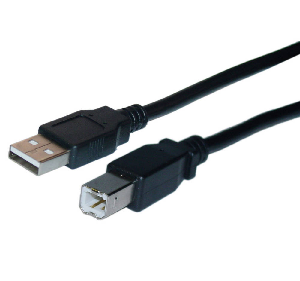 Καλώδιο Σύνδεσης Jasper USB A Αρσενικό σε USB-B Αρσενικό 5m Μαύρο