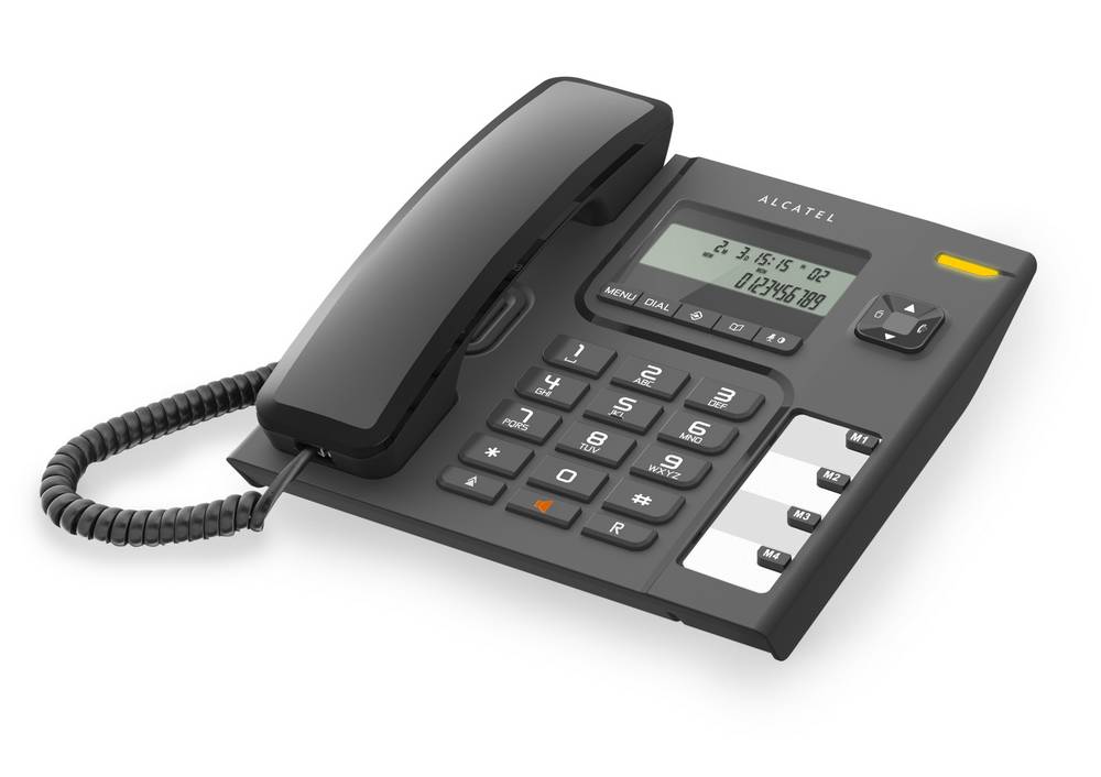 Σταθερό Ψηφιακό Τηλέφωνο Alcatel T56 Μαύρο
