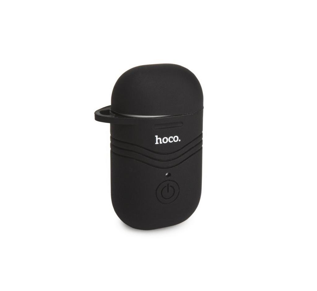 Θήκη Hoco Liquid Silicone Rubber για Wireless Mono Headset Hoco E39 Admire Sound και άλλα Wirelees Ακουστικά Μαύρο