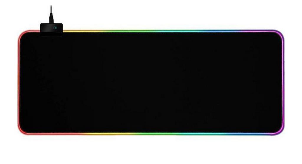 Mousepad iMICE GMS-WT5 με RGB LED περιμετρικό φωτισμό 800x300mm Μαύρο