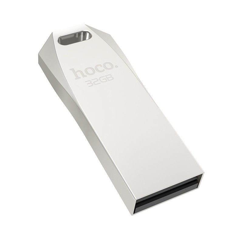 Flash Drive Hoco UD4 Intelligent 32GB USB 2.0 Metal High-Speed Slim Ασημί