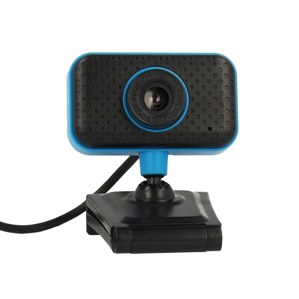 USB Webcam PC C11 Full HD 720p Μαύρo-Μπλέ με Ενσωματωμένο Μικρόφωνο Plug and Play Hi Speed Usb 2.0