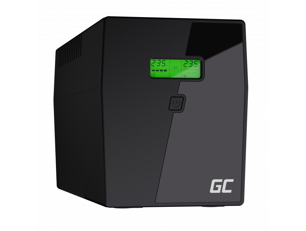 UPS Green Cell UPS04 Micropower 1500VA 12V/9Ah 900W 4x Schuko 380 x 158 x 198 mm