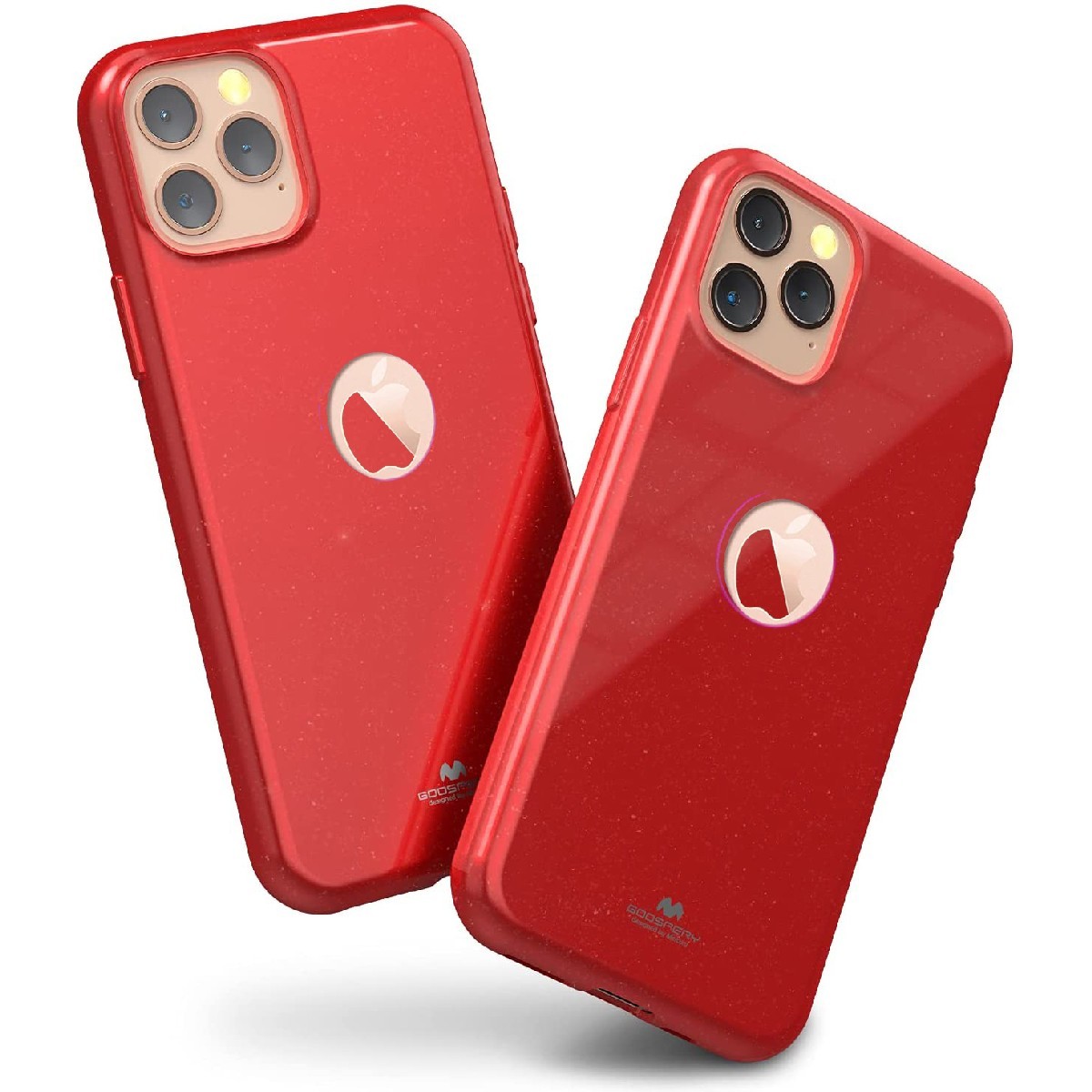 Θήκη Jelly Goospery Hole Series για Apple iPhone 11 Pro Κόκκινο