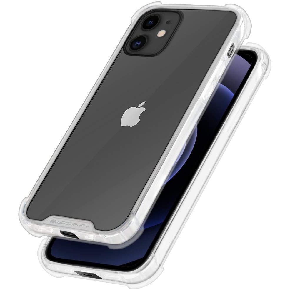 Θήκη Goospery Super Protect για Apple iPhone 12 / 12 Pro Διάφανη