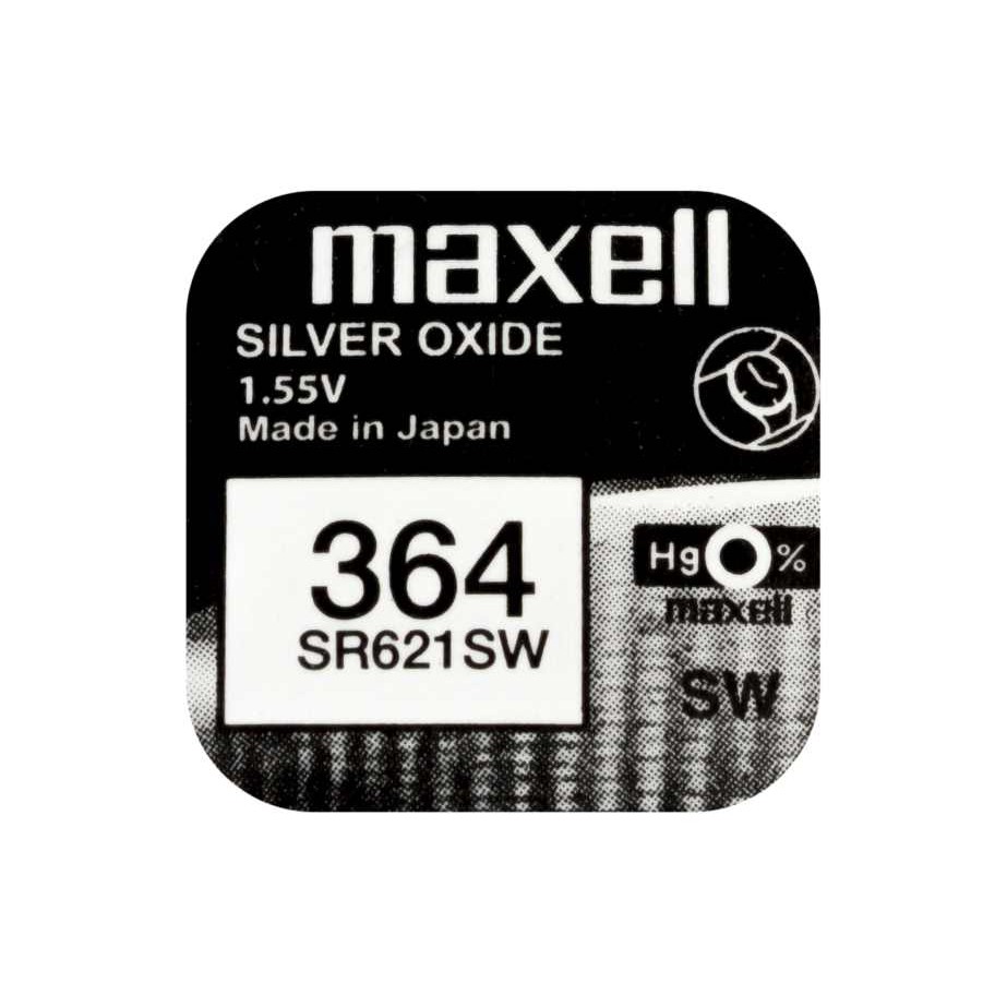 Buttoncell Maxell 364-SR621SW Τεμ. 1