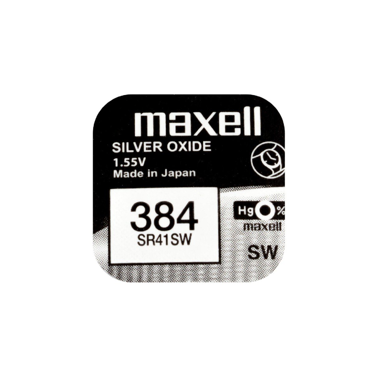 Buttoncell Maxell 384-392 SR41SW-SR41W Τεμ. 1