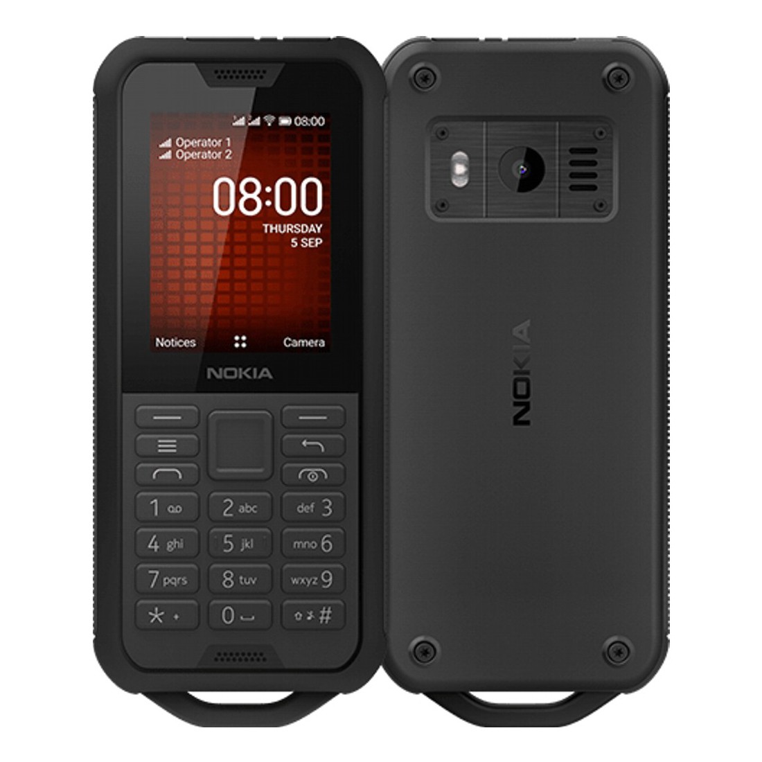 Nokia 800 Tough Dual Sim 4G 512MB 2.8" Μαύρο GR