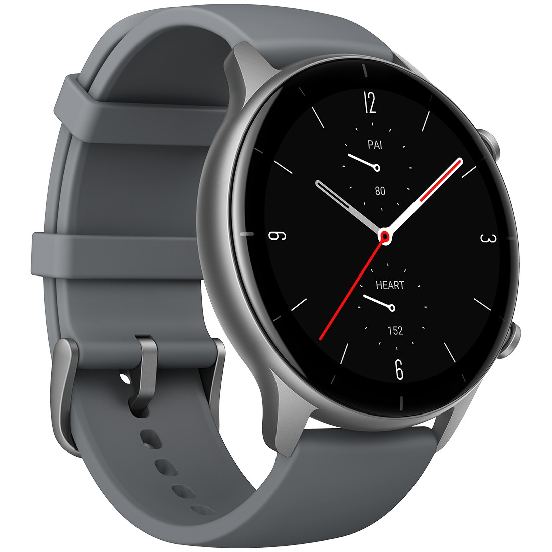 Smartwatch Amazfit A2023 GTR 2e IP68 IPS Screen 1.75" 2.5D Glass 230mAh Silicon Band 43mm Γκρι
