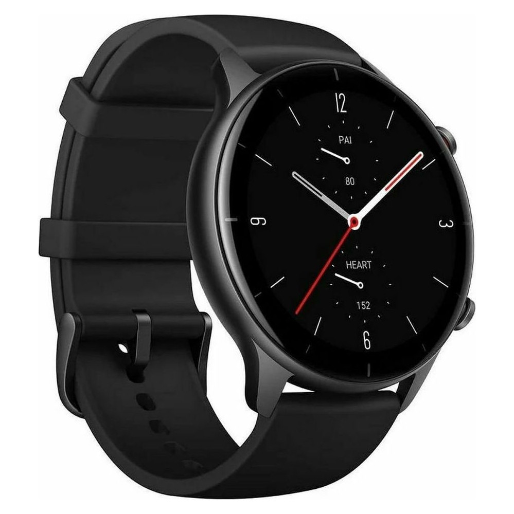 Smartwatch Amazfit A2023 GTR 2e IP68 IPS Screen 1.75" 2.5D Glass 230mAh Silicon Band 43mm Μαύρο