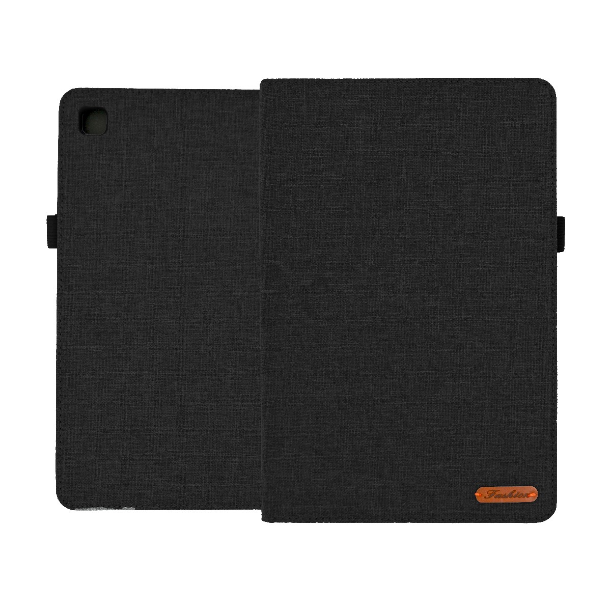 Θήκη Book Ancus Fabric για Samsung SM-T500 Galaxy Tab A7 10.4" (2020) Μαύρη
