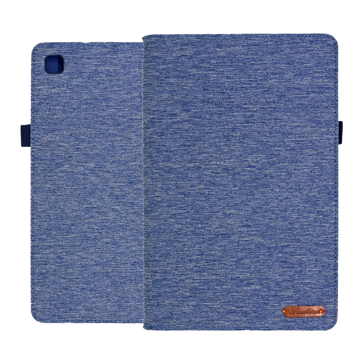 Θήκη Book Ancus Fabric για Samsung SM-T500 Galaxy Tab A7 10.4" (2020) Μπλέ