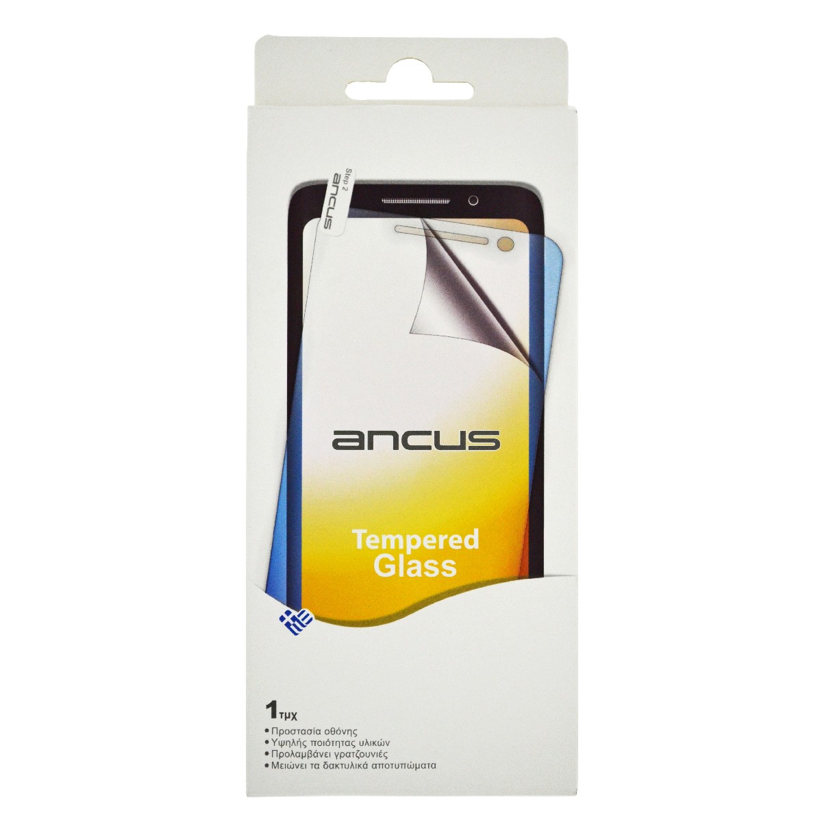 Tempered Glass Ancus 9H 0.33 mm για Xiaomi Redmi 10/ Realme 8i Full Glue