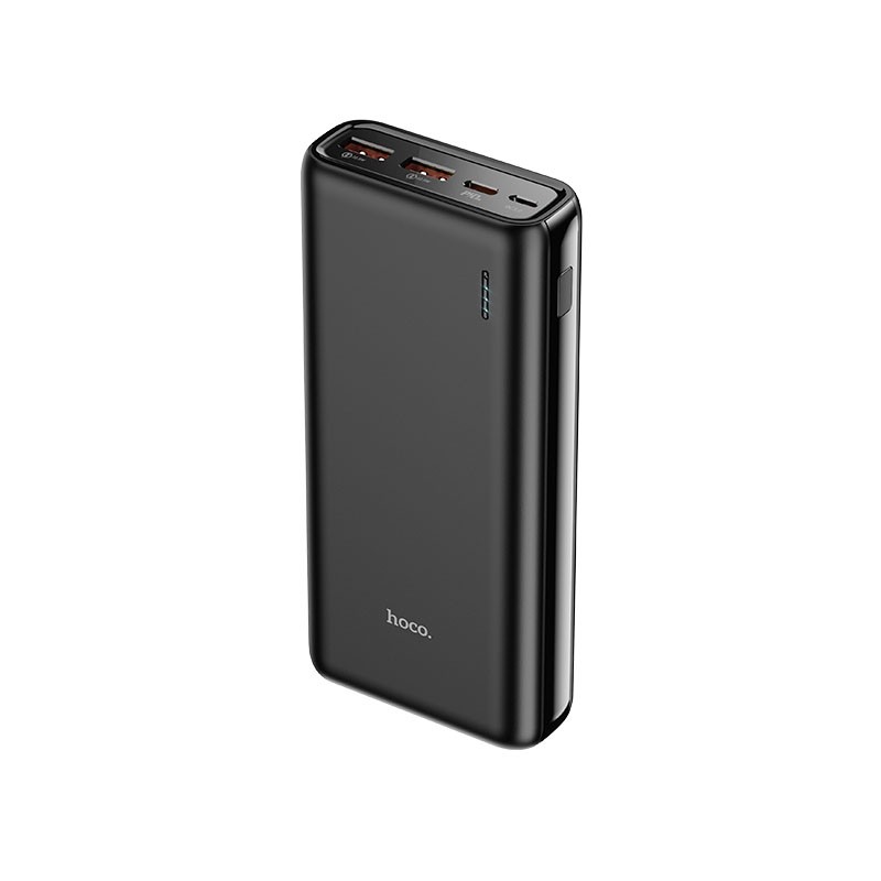 Power Bank J80A Premium 20000mAh με 2x USB-A / USB-C και Φωτιζόμενη Ένδειξη Μπαταρίας Μαύρο