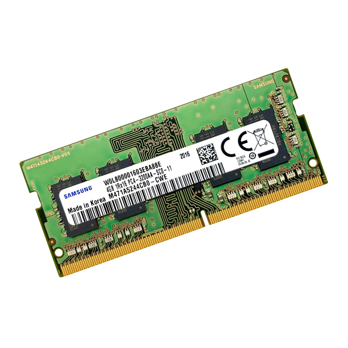 Μνήμη RAM Samsung SO-DIMM 4GB DDR4 3200MHz M471A5244CB0-CWE