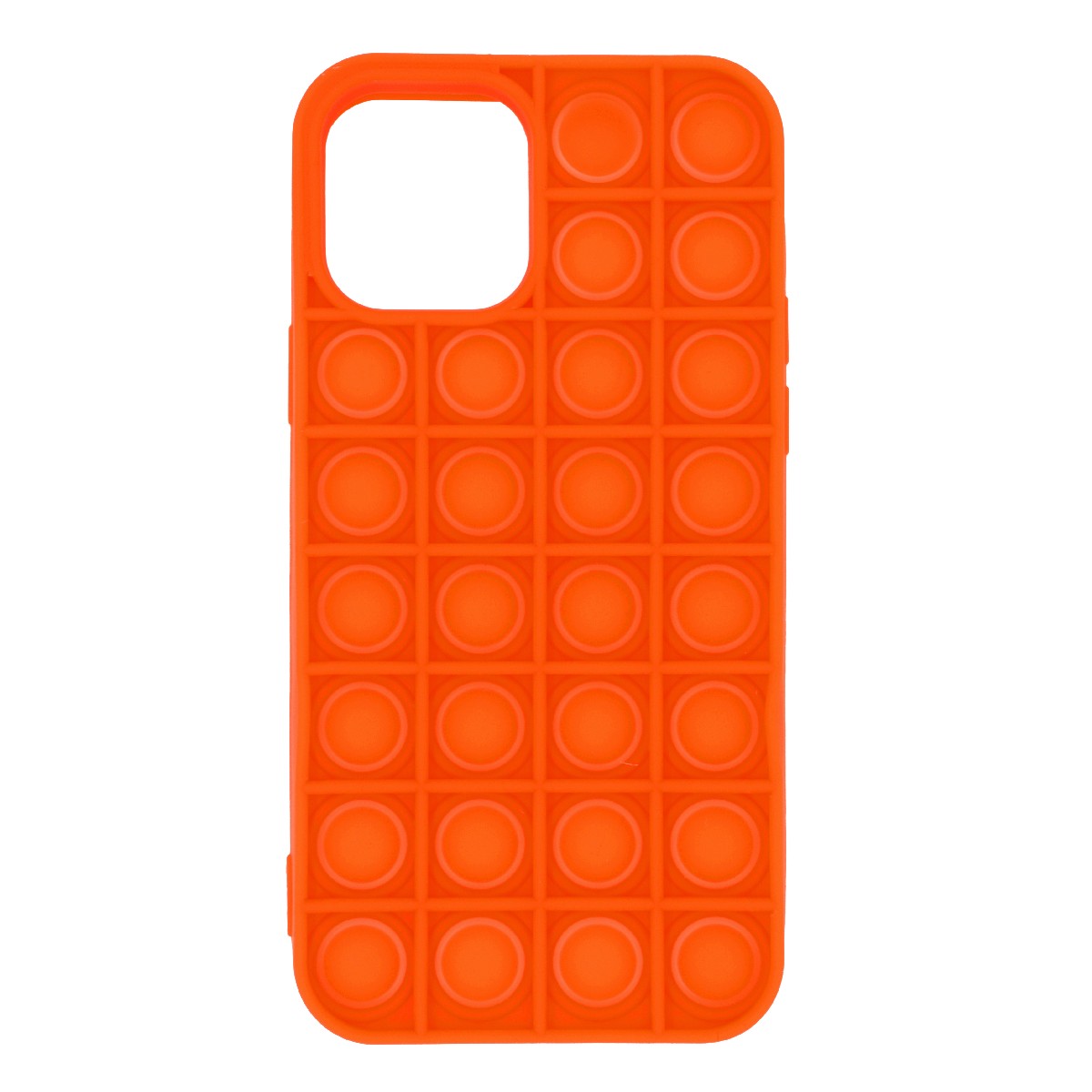 Θήκη Ancus TPU Pop It για Apple iPhone 12 / 12 Pro Πορτοκαλί