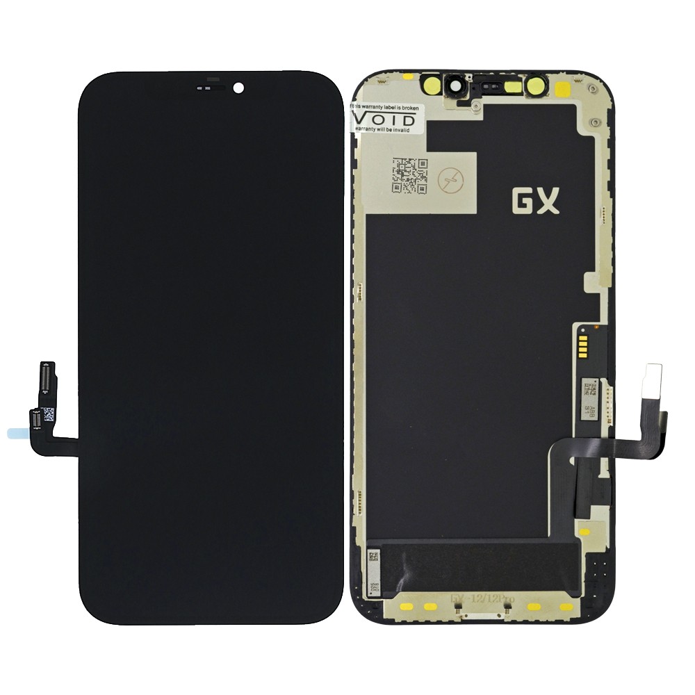 Οθόνη &amp; Μηχανισμός Αφής για Apple iPhone 12 Pro OLED OEM Type A GX Μαύρη