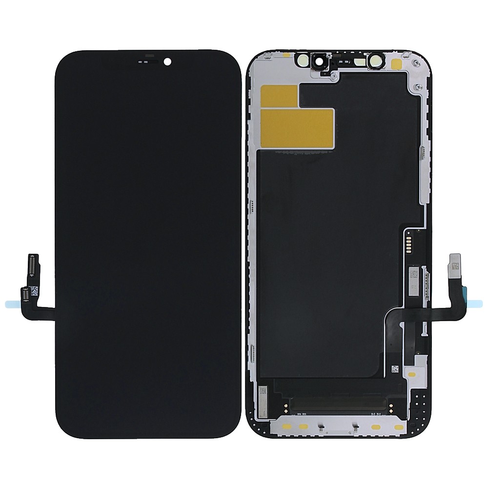 Οθόνη &amp; Μηχανισμός Αφής για Apple iPhone 12 Pro OEM Type A ZY Μαύρη