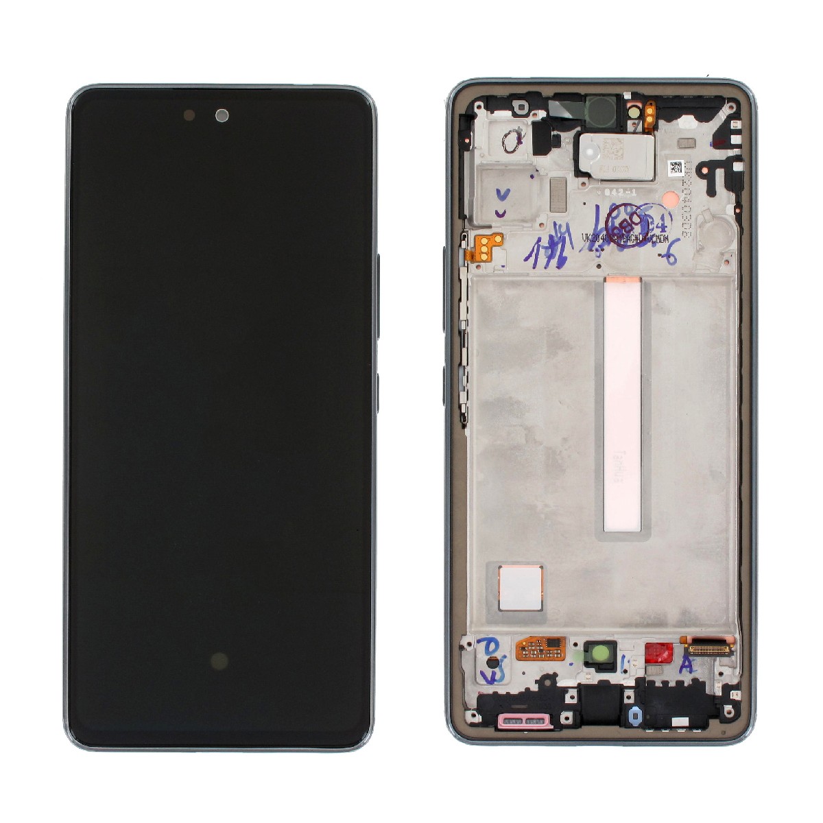 Γνήσια Οθόνη &amp; Μηχανισμός Αφής Samsung SM-A536B Galaxy A53 5G Μαύρο GH82-28024A
