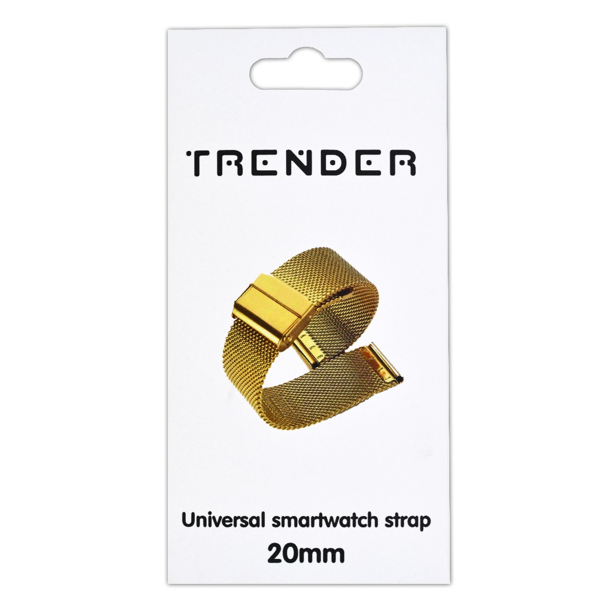 Ανταλλακτικό Λουράκι Trender TR-ST20GD Steel 20mm Χρυσό
