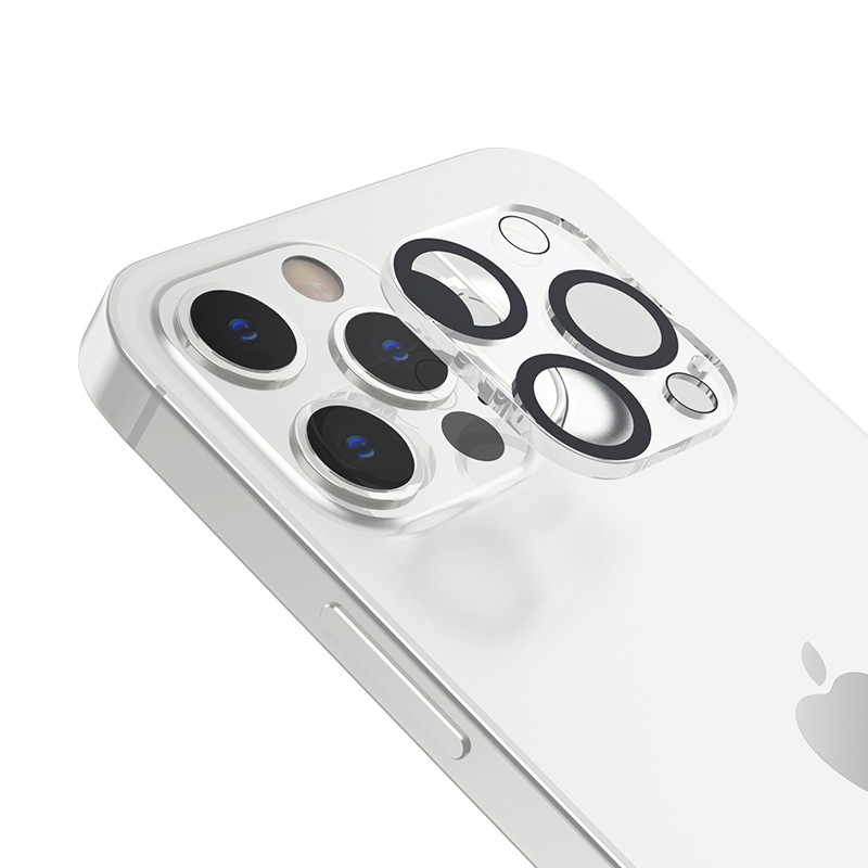 Προστασία Κάμερας Hoco 3D Metal G13 για iPhone 12 Pro Μαύρο Σετ 25τμχ.