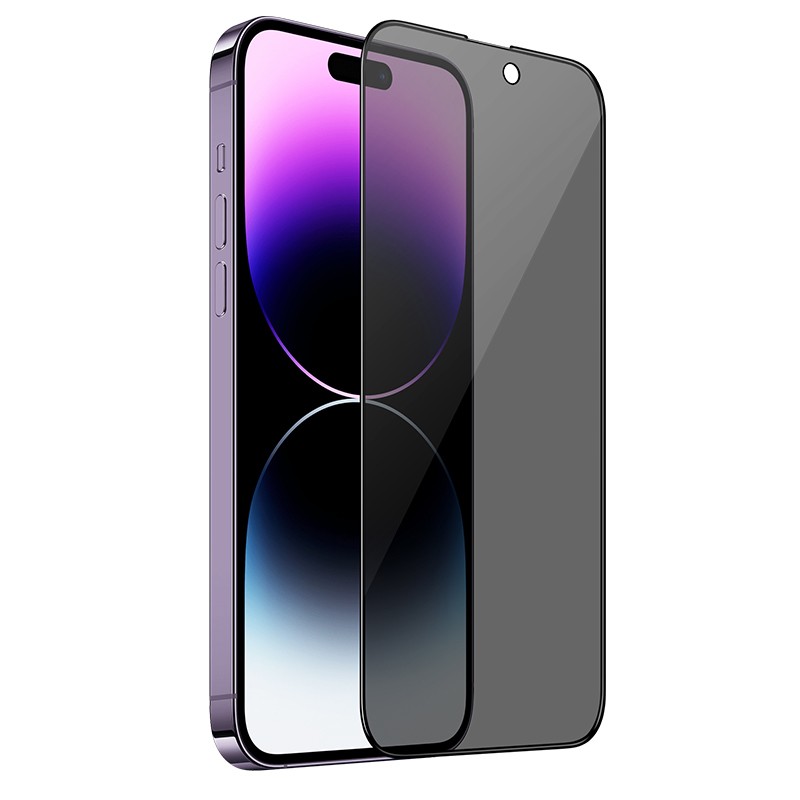 Tempered Glass Hoco G11 30 Μοίρες Privacy Angle Anti-Scratcht, Anti-Fingerprint 0.33mm για Apple  iPhone 14 Pro Σετ 25 τμχ
